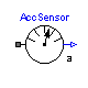 Modelica.Mechanics.Rotational.Sensors.AccSensor