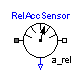 Modelica.Mechanics.Rotational.Sensors.RelAccSensor