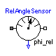 Modelica.Mechanics.Rotational.Sensors.RelAngleSensor