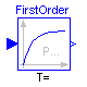 Modelica.Blocks.Continuous.FirstOrder