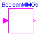 Modelica.Blocks.Interfaces.BooleanMIMOs