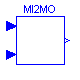 Modelica.Blocks.Interfaces.MI2MO