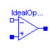 Modelica.Electrical.Analog.Ideal.IdealOpAmp3Pin