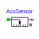 Modelica.Mechanics.Translational.Sensors.AccSensor