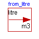 Modelica.SIunits.Conversions.from_litre
