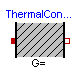 Modelica.Thermal.HeatTransfer.ThermalConductor