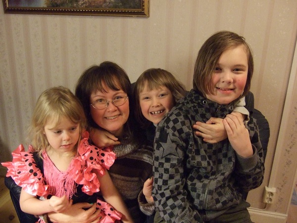 Just a picture of me and my children...