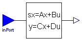 Modelica.Blocks.Continuous.StateSpace