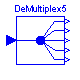 ModelicaAdditions.Blocks.Multiplexer.DeMultiplex5