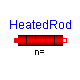 ModelicaAdditions.HeatFlow1D.HeatedRod