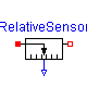 ModelicaAdditions.HeatFlow1D.Interfaces.RelativeSensor
