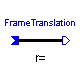 ModelicaAdditions.MultiBody.Parts.FrameTranslation