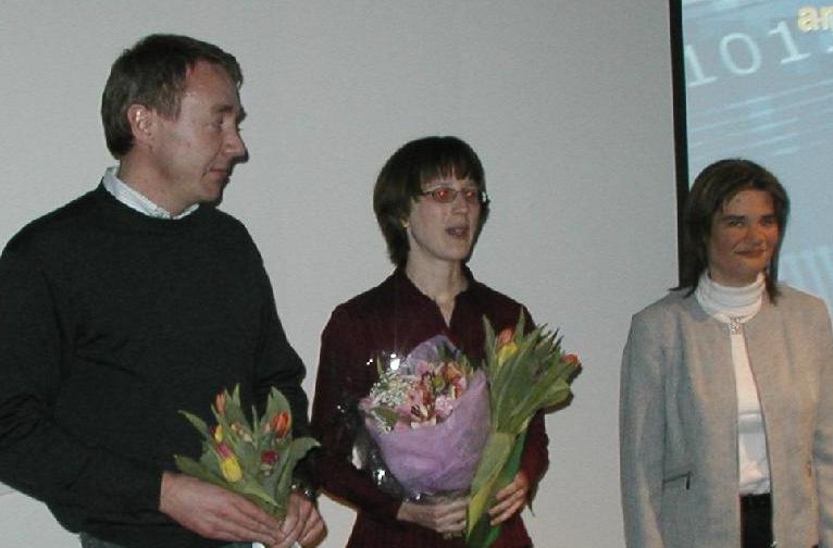 examinator, IDAs exjobbsprisvinnare 2004 och promotor