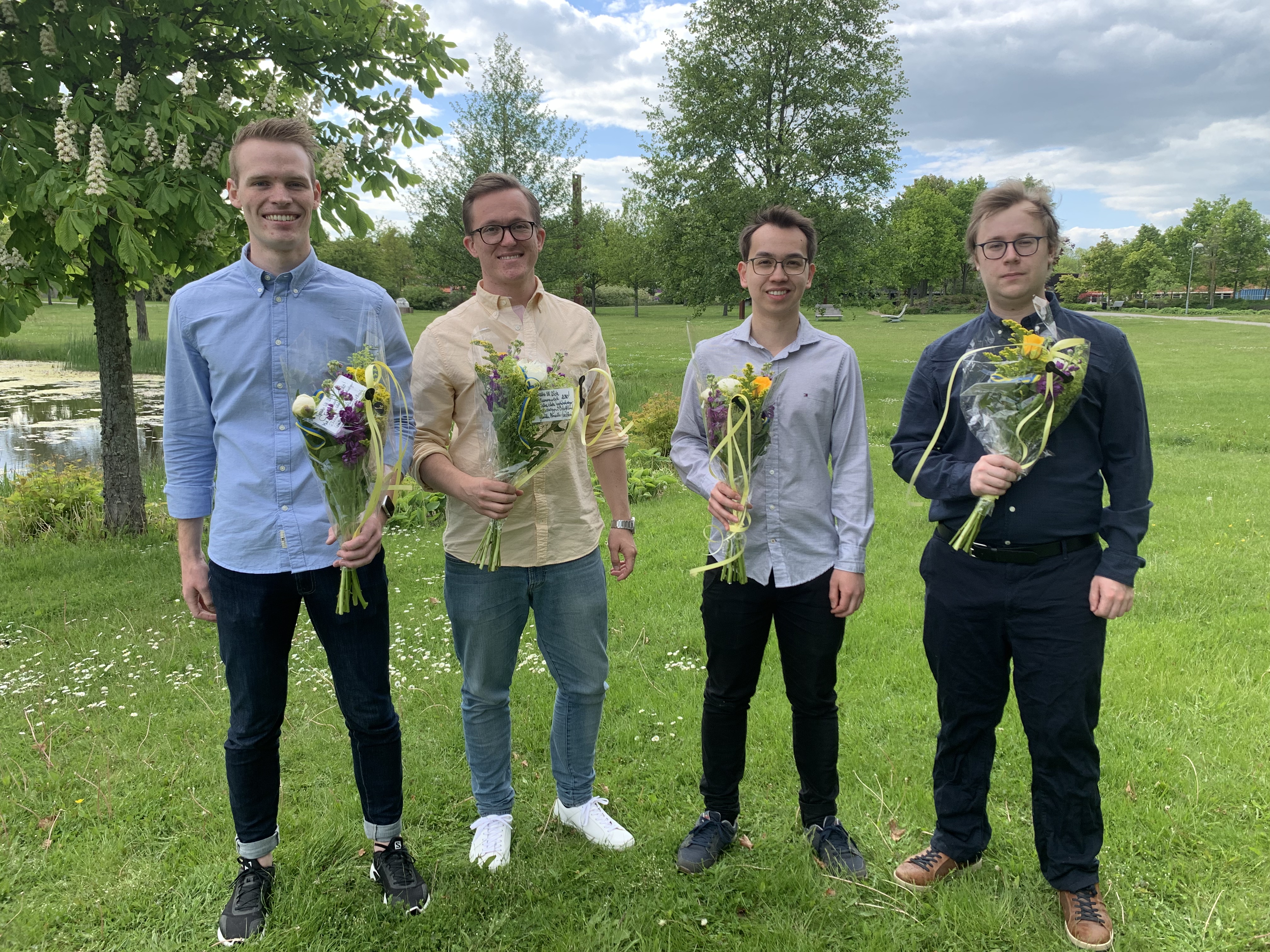 Oscar Linnarsson, Carl Magnus Bruhner, David Hasselquist, Christoffer Lindstrm