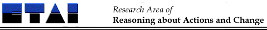 Research Area of Reasoning about Actions and Change