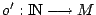 o prime is a function from the natural numbers to the set of modules