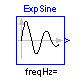 Modelica.Blocks.Sources.ExpSine