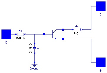 Modelica.Electrical.Analog.Examples.Utilities.Transistor