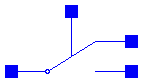 Modelica.Electrical.Analog.Ideal.ControlledIdealCommutingSwitch