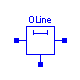 Modelica.Electrical.Analog.Lines.OLine