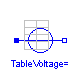 Modelica.Electrical.Analog.Sources.TableVoltage