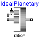 Modelica.Mechanics.Rotational.IdealPlanetary