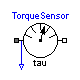Modelica.Mechanics.Rotational.Sensors.TorqueSensor
