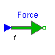 Modelica.Mechanics.Translational.Force