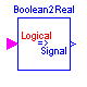 ModelicaAdditions.Blocks.Logical.Boolean2Real