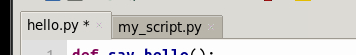 Thonny unsaved changes