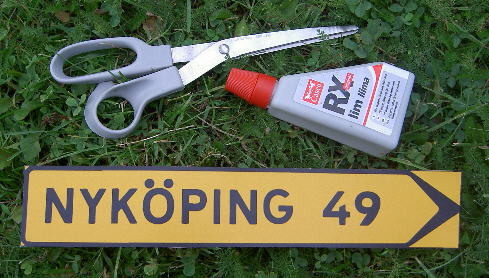 Klippa, klistra och omdirigera