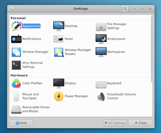 Settings Manager