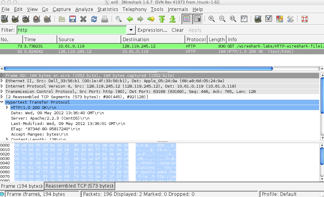 wireshark http filter all subnet