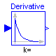 Modelica.Blocks.Continuous.Derivative