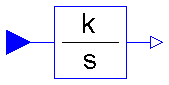 Modelica.Blocks.Continuous.Integrator