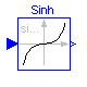 Modelica.Blocks.Math.Sinh