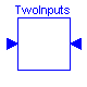 Modelica.Blocks.Math.TwoInputs