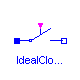 Modelica.Electrical.Analog.Ideal.IdealCloser