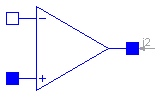 Modelica.Electrical.Analog.Ideal.IdealOpAmp3Pin