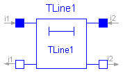 Modelica.Electrical.Analog.Lines.TLine1