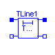 Modelica.Electrical.Analog.Lines.TLine1