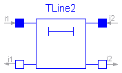 Modelica.Electrical.Analog.Lines.TLine2