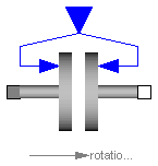 Modelica.Mechanics.Rotational.Clutch