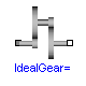 Modelica.Mechanics.Rotational.IdealGear