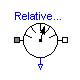 Modelica.Mechanics.Rotational.Interfaces.RelativeSensor