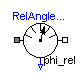 Modelica.Mechanics.Rotational.Sensors.RelAngleSensor