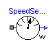 Modelica.Mechanics.Rotational.Sensors.SpeedSensor