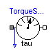 Modelica.Mechanics.Rotational.Sensors.TorqueSensor