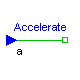 Modelica.Mechanics.Translational.Accelerate