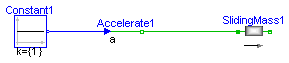 Modelica.Mechanics.Translational.Examples.Accelerate